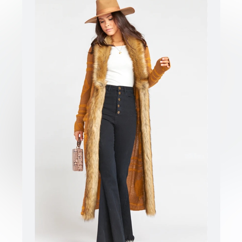 Langston textured cardigan - textured geo knit